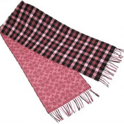 *預訂貨: 約12月上旬*Coach Reversible Signature Gingham Print Muffler