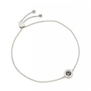 *預訂貨: 約12月中旬*Coach Open Circle Slider Bracelet 金鏈