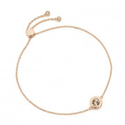 *預訂貨: 約12月中旬*Coach Open Circle Slider Bracelet 金鏈