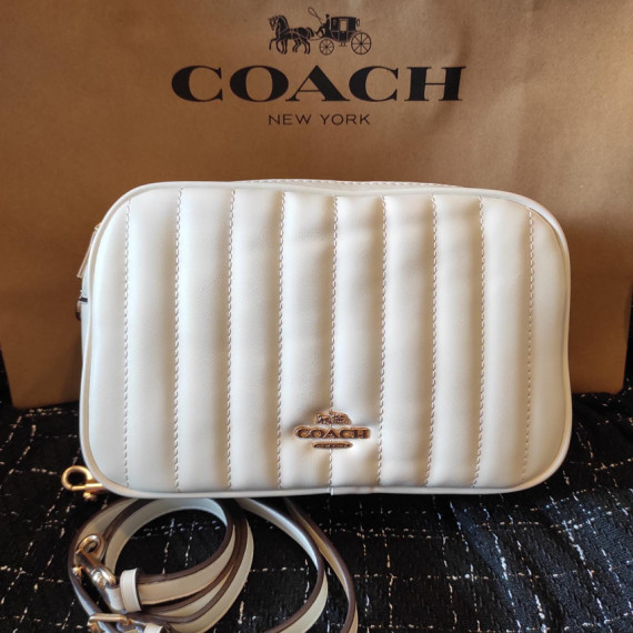 *預訂貨: 約12月下旬*Coach Jes Crossbody (雙拉鏈相機袋)