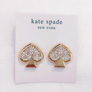 *預訂貨: 約1月中旬*Kate Spade everyday spade logo 閃石耳環