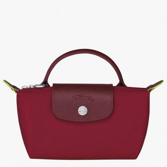 *預訂貨: 約2月中旬*法國品牌 Longchamp LE PLIAGE 系列 拉鍊小化妝袋（pouch with handle)