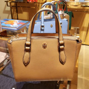 *預訂貨: 約3月中旬*Tory Burch Emerson mini top zip tote十字紋牛皮 迷你餃子袋