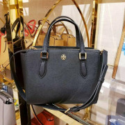 *預訂貨: 約3月中旬*Tory Burch Emerson mini top zip tote十字紋牛皮 迷你餃子袋