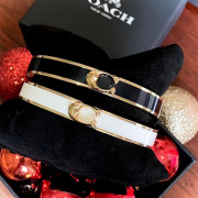 *預訂貨: 約3月下旬*Coach Signature Bangle (F67480)