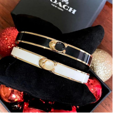 *預訂貨: 約3月下旬*Coach Signature Bangle (F67480)