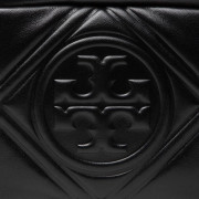 *預訂貨: 約4月上旬*Tory Burch Perry Bombe embossed camera bag 黃金尺寸 雙拉鏈 相機袋 