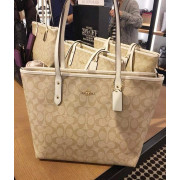 *預訂貨：約4月底*Coach City Zip Tote 經典 Logo 手袋（F58292 拉鍊式開合設計）