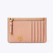 *預訂貨：約12月上旬*Tory Burch 全真皮卡套 (5卡位+1拉鍊格)