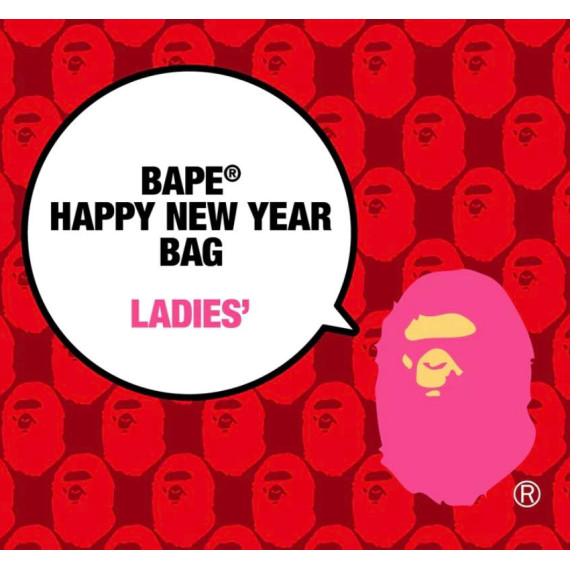 *預訂貨：約2月中旬*BAPE 2023 HAPPY NEW YEAR BAG LADIES