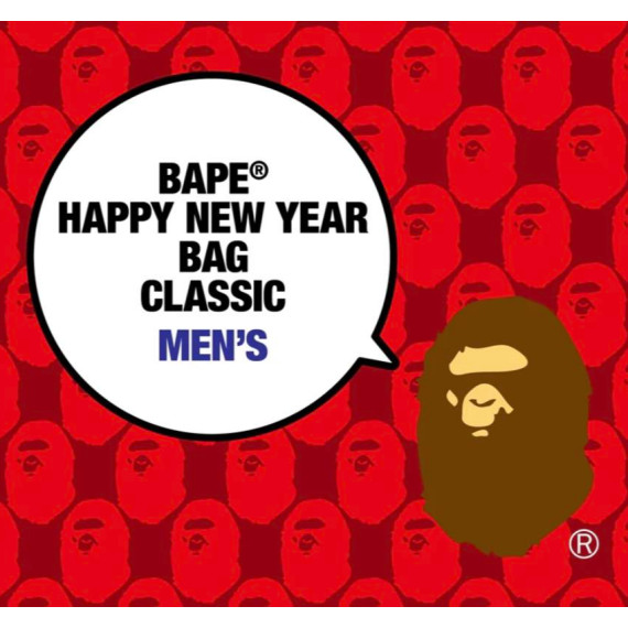  *預訂貨：約2月中旬*BAPE 2023 HAPPY NEW YEAR BAG CLASSIC MENS