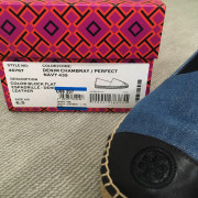 *預訂貨：約1月下旬*Tory Burch Espadrilles 牛仔布漁夫鞋