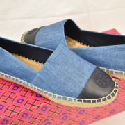 *預訂貨：約1月下旬*Tory Burch Espadrilles 牛仔布漁夫鞋