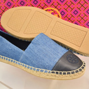 *預訂貨：約1月下旬*Tory Burch Espadrilles 牛仔布漁夫鞋