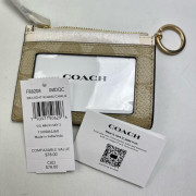 *預訂貨：約2月中旬*Coach 拉鍊卡片套 (內有key ring)