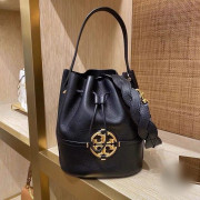 *預訂貨：約4月上旬*Tory Burch Miller Large Bucket 全真皮大水桶袋