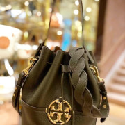 *預訂貨：約4月上旬*Tory Burch Miller Large Bucket 全真皮大水桶袋