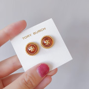 *預訂貨：約4月上旬*Tory Burch 玻璃耳環 