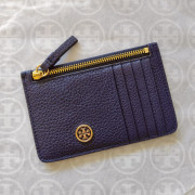 *預訂貨：約4月中旬*Tory Burch 全真皮卡套 (5卡位+1拉鍊格)