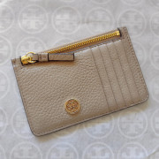 *預訂貨：約4月中旬*Tory Burch 全真皮卡套 (5卡位+1拉鍊格)