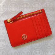 *預訂貨：約4月中旬*Tory Burch 全真皮卡套 (5卡位+1拉鍊格)