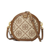 *預訂貨：約4月中旬*Tory Burch T Monogram Jacquard Moon Bag