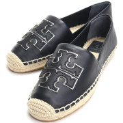 *預訂貨：約5月上旬*Tory Burch Espadrilles 大logo真皮漁夫鞋