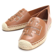 *預訂貨：約5月上旬*Tory Burch Espadrilles 大logo真皮漁夫鞋