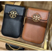 *預訂貨：約5月上旬*Tory Burch Miller Phone Bag   荔枝全真皮電話袋