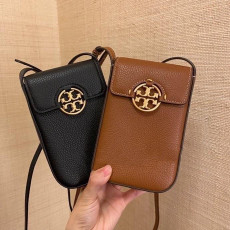 *預訂貨：約5月上旬*Tory Burch Miller Phone Bag   荔枝全真皮電話袋