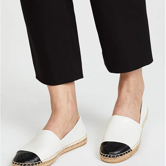 *預訂貨：約5月上旬*Tory Burch Espadrilles 細 Logo漁夫鞋