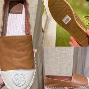 *預訂貨：約5月上旬*Tory Burch Espadrilles 細 Logo漁夫鞋