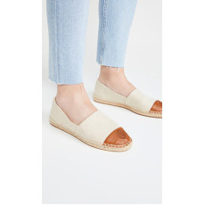 *預訂貨：約5月上旬*Tory Burch Espadrilles 細 Logo漁夫鞋