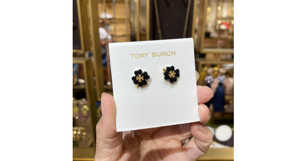 Tory Burch 四葉草幸運耳環