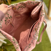 *預訂貨：約6月上旬*Tory Burch Ella Tote 美國限定淺粉印花圖案