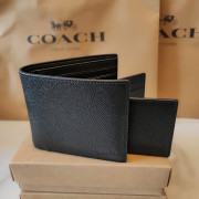 *預訂貨：約7月中旬*Coach 男裝銀包 (1+1 套裝)