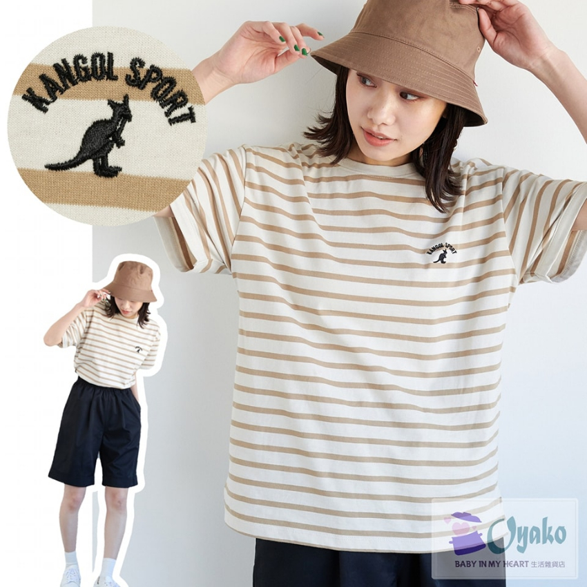 潮牌KANGOL SPORT 間條Tee