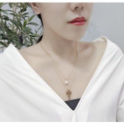 *預訂貨：約11月上旬*Tory Burch Britten Double Layer Necklace