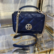 *預訂貨：約11月上旬*Tory Burch Willa Mini Top Handle 油蠟羊皮方胖子