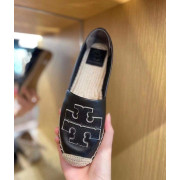 *預訂貨：約11月上旬*Tory Burch Espadrilles 大logo真皮漁夫鞋